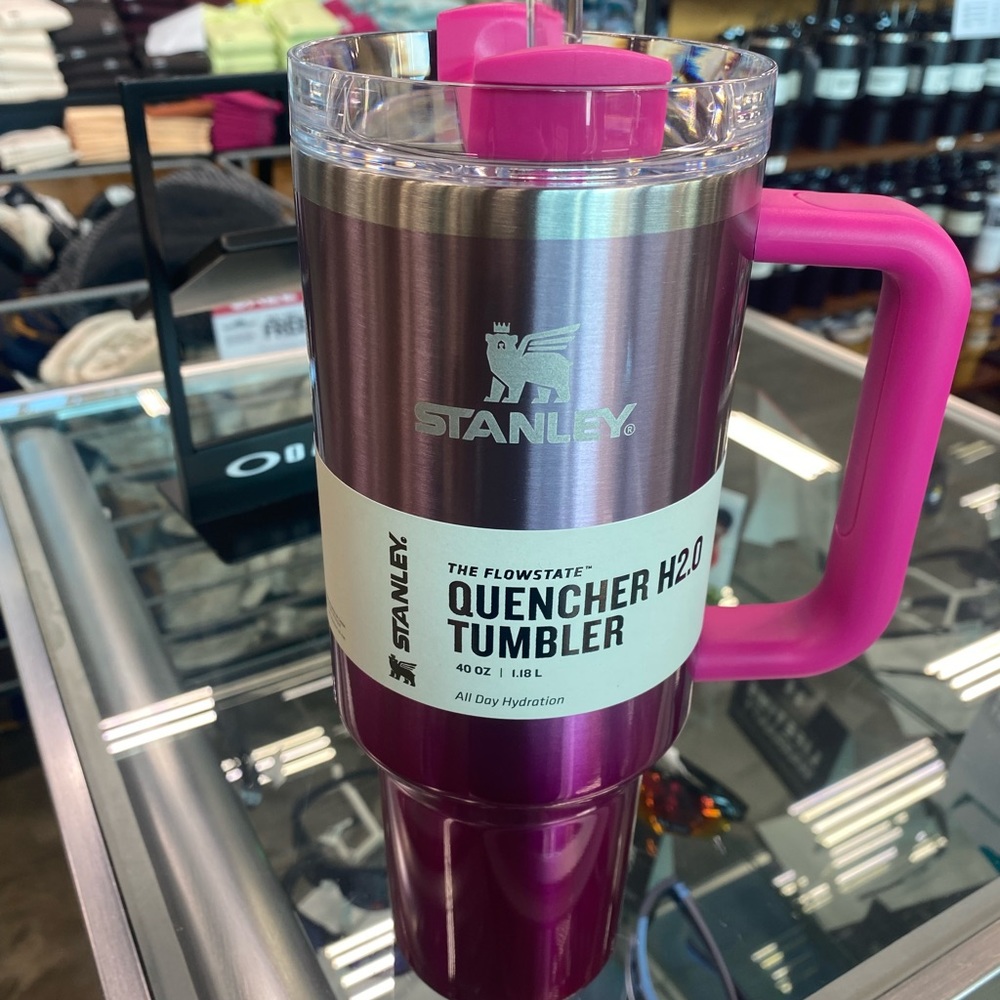 Hot pink ombré 40 oz Stanley Cup
